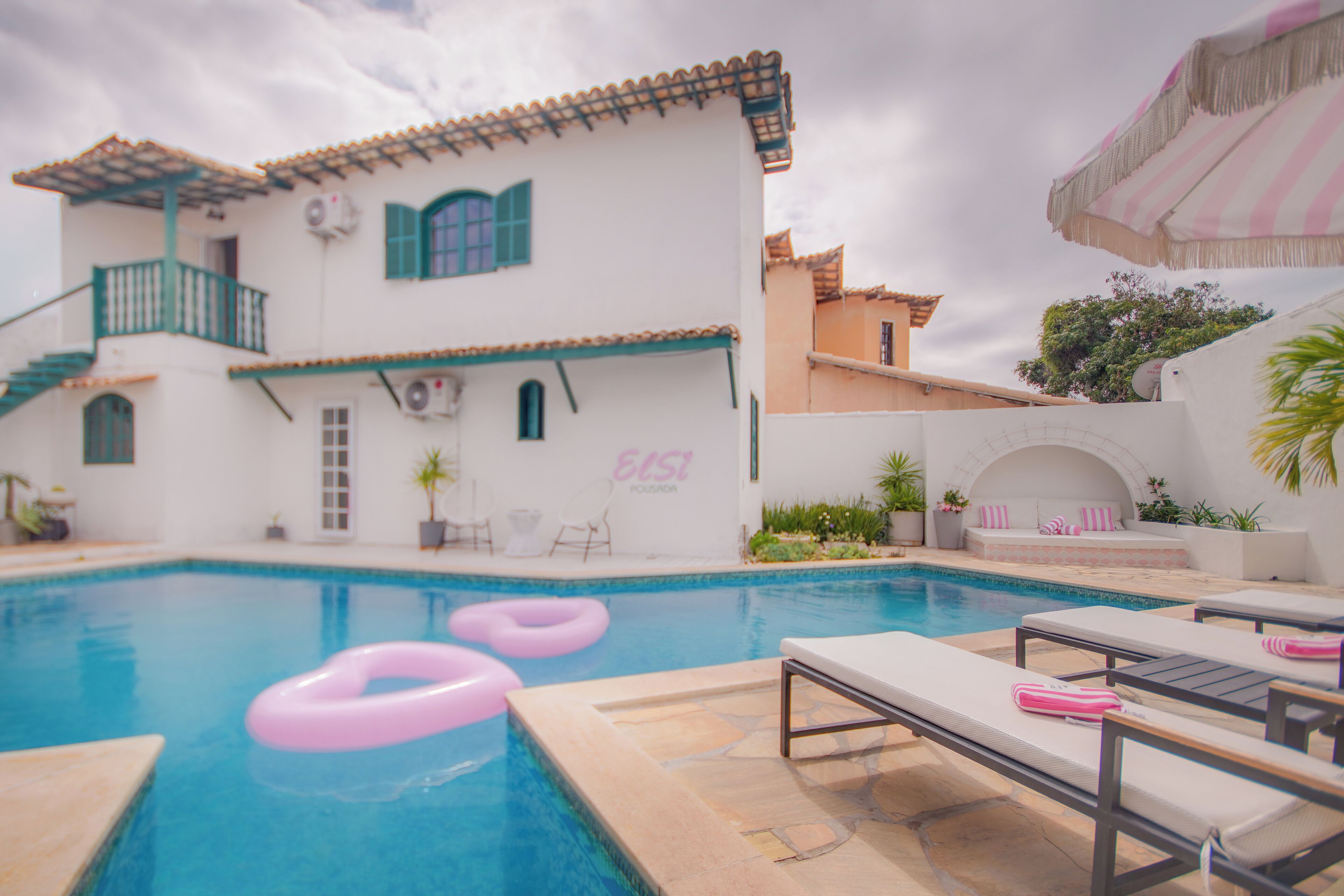 Fachada de la propiedad