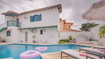 Fassade der Unterkunft