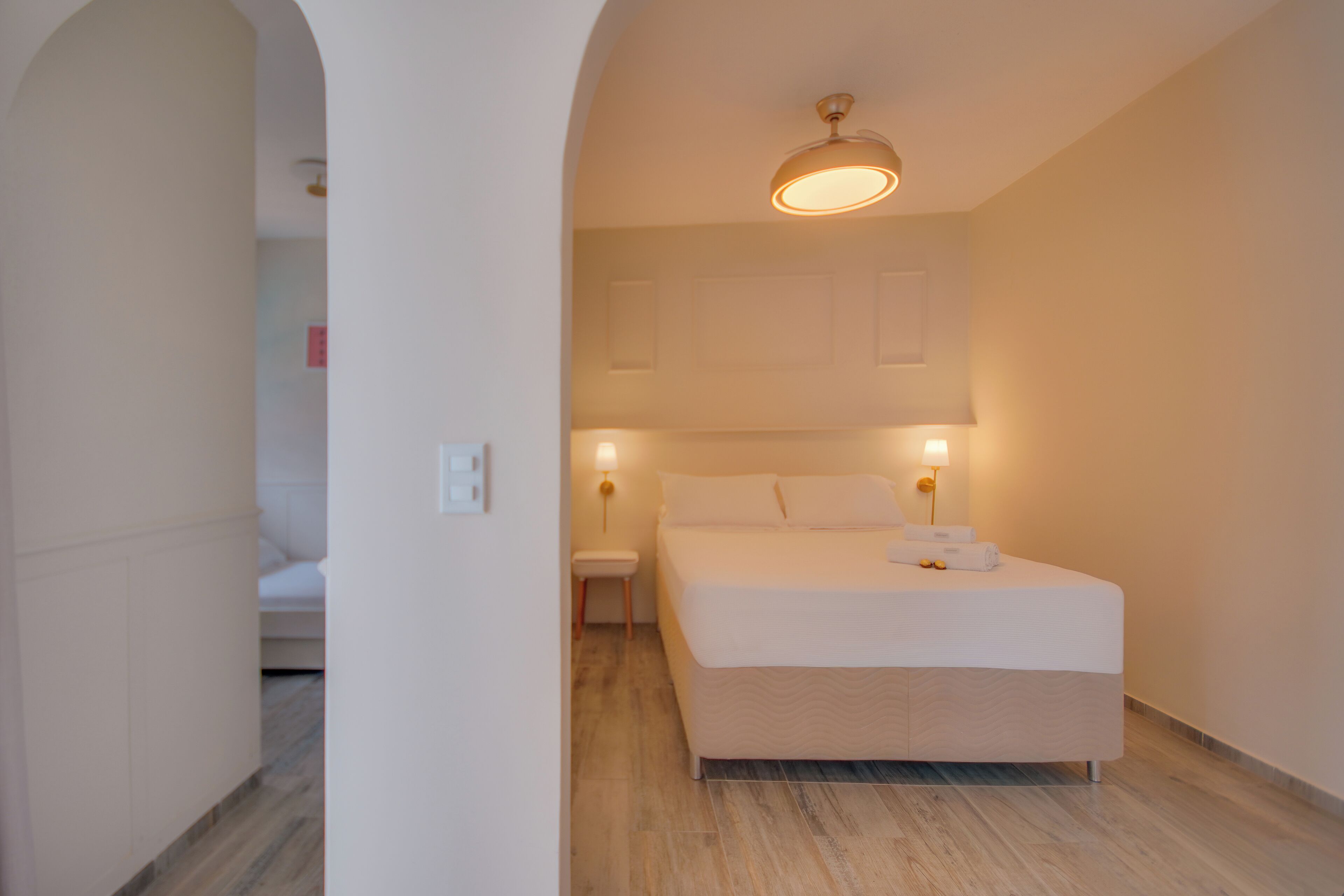 Premium Loft | Premium bedding, minibar, in-room safe, individually decorated