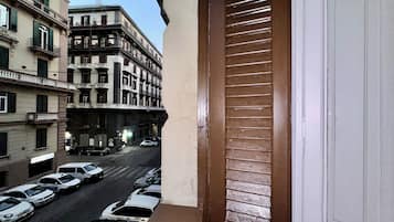 Vue sur la ville depuis lâhĂ©bergement