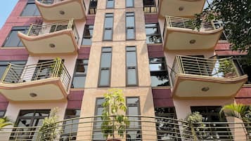 Fassade der Unterkunft