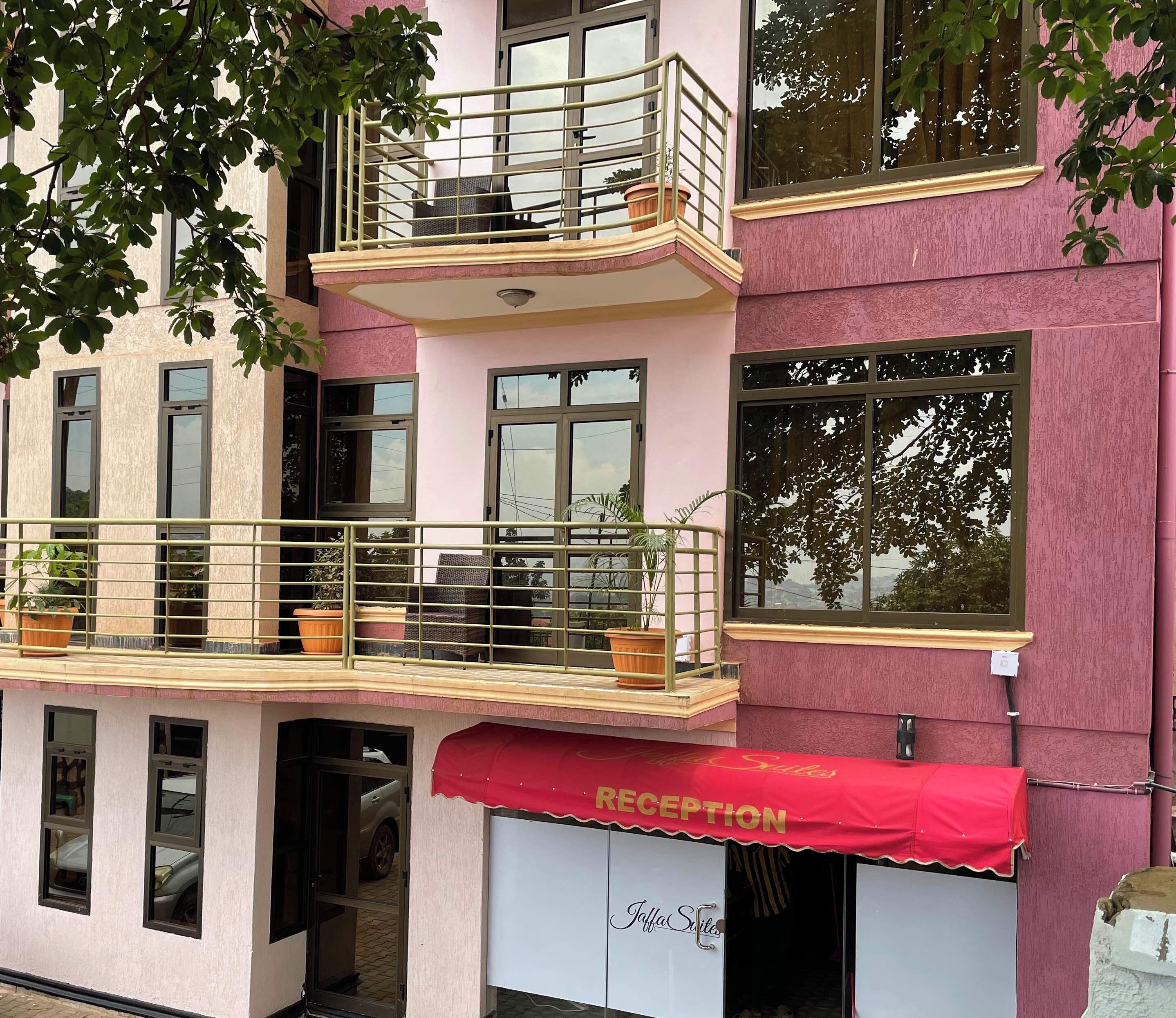 Façade de l’hébergement 