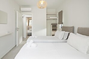 2 chambres, fer et planche à repasser, Wi-Fi, literie fournie