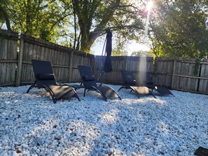 Property grounds - Adventure Coast Modern; 3/3 Pool w/ Firepit, Fenced, Heated Pool (Spring Hill)