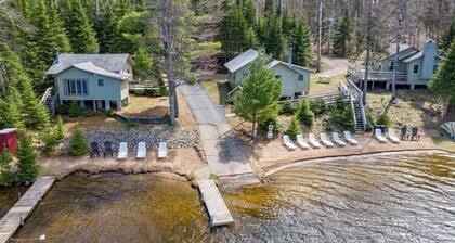 3BR Lakefront Cabin with WiFi & Private Docks
