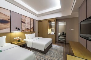Quarto standard, 2 camas de solteiro | 1 quarto, frigobar, cofres nos quartos, escrivaninha