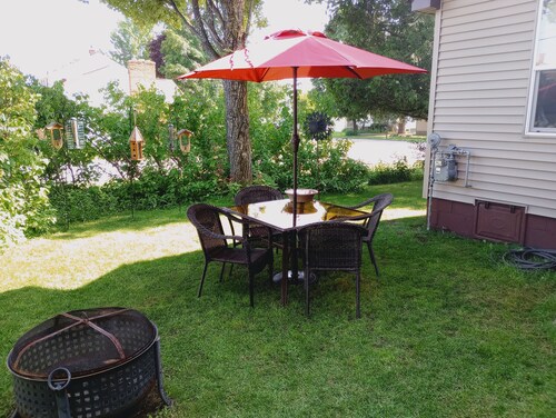 Cozy corner lot will provide a comfortable space for a couple or small family. 