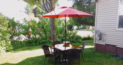 Cozy corner lot will provide a comfortable space for a couple or small family.