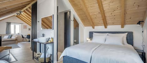 Studio Suite tiện nghi đơn giản | Phòng tắm