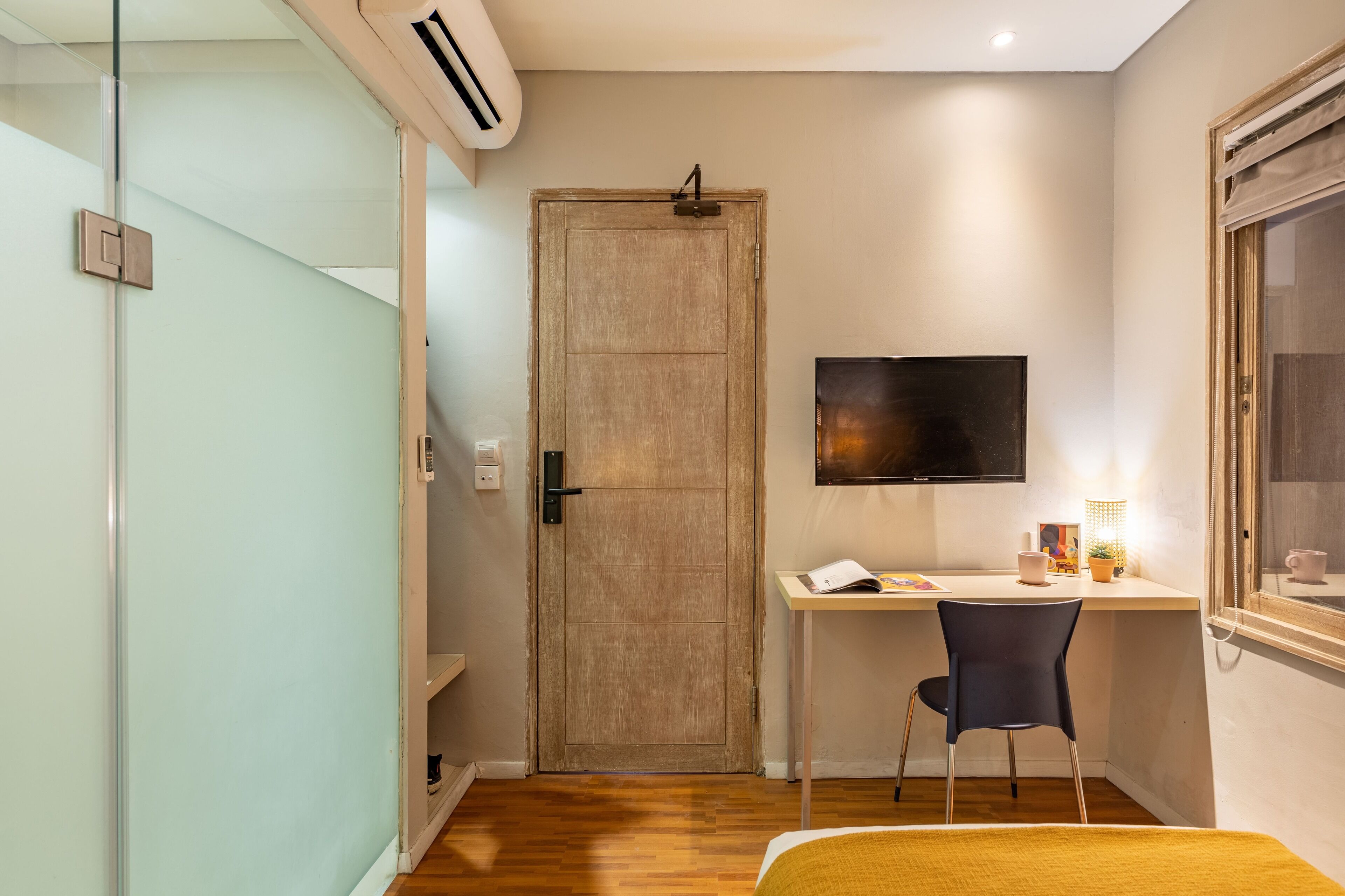 Single Room | Desk, laptop workspace, free WiFi, bed sheets