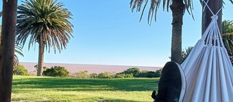 Farm house with private beach between Colonia and Montevideo.