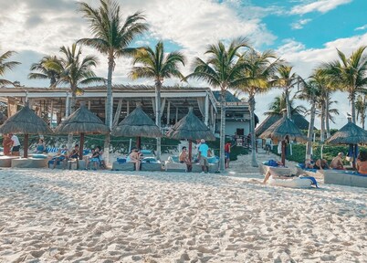 Beautiful Akumal two bedroom townhouse with private plunge pool