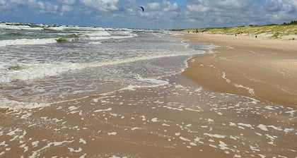 Villa Monciske nestled within walking distance to the golden sandy shores!