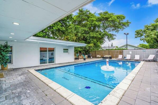 Outdoor pool