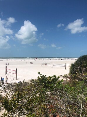 Beach nearby, sun loungers, beach towels - Walk to Siesta Key Beach. Beautiful condo with pool. (Sarasota)