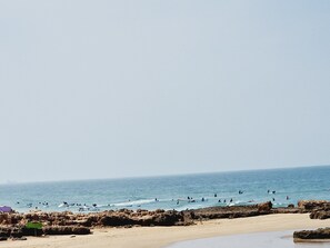 Nær stranden