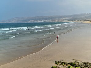 Nær stranden