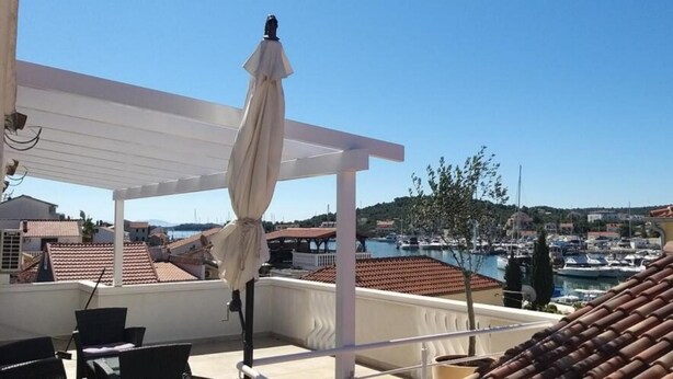 Unclassified image, 1 of 13, button - Apartments Edita - Terrace With sea View and Sunchaires (Tisno)