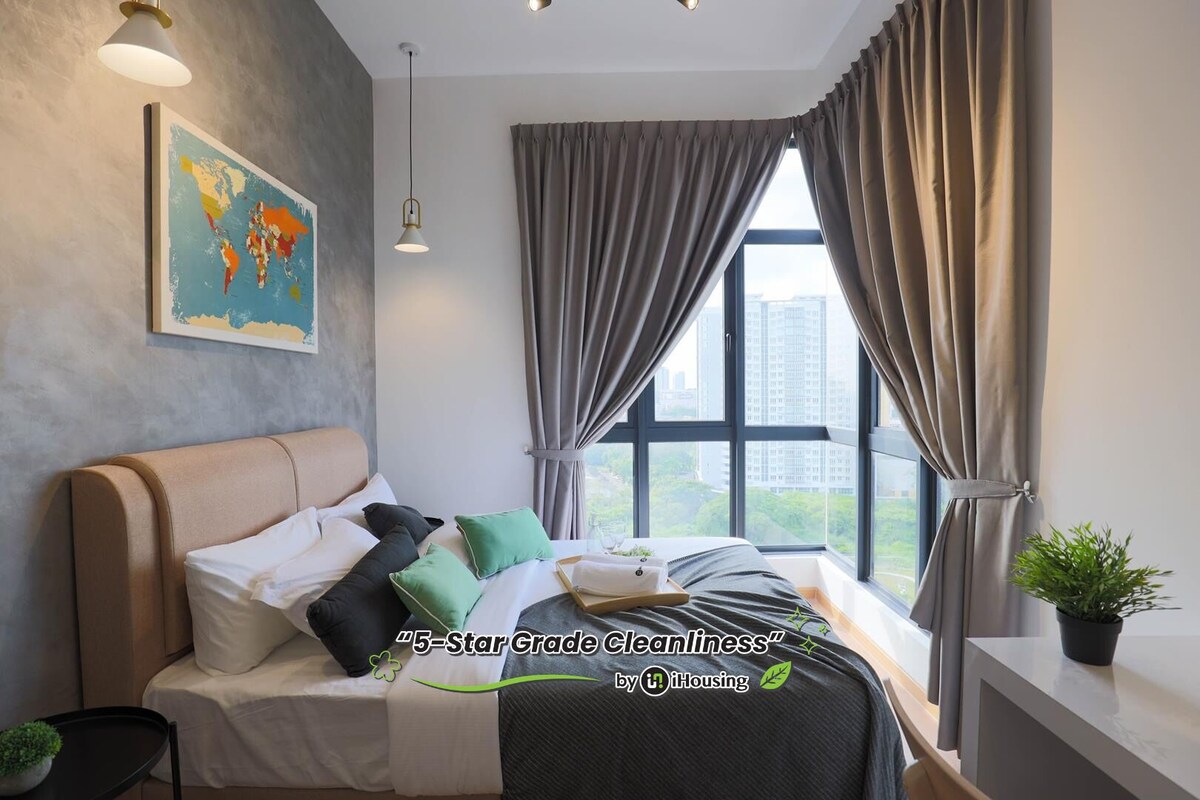 Apartamento Deluxe | Sábanas de algodón egipcio y ropa de cama de alta calidad