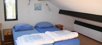 Chalet på Texel nær sanddyner og vann