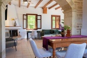 Interior - Villa in Prines with White Mountains View (Prinès, Rhethymno)