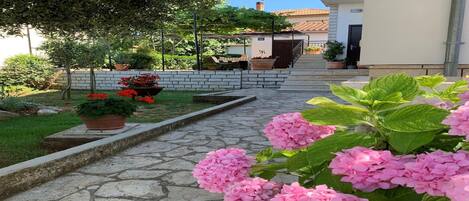 Overnattingsstedets uteområder