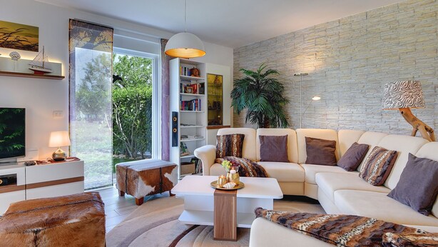 Smart TV, DVD player - Villa in Novigrad with Pool near Beach (Bužinija (novigrad))