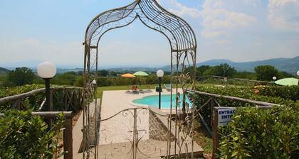 Farmhouse in Casperia with Pool & Scenic Views
