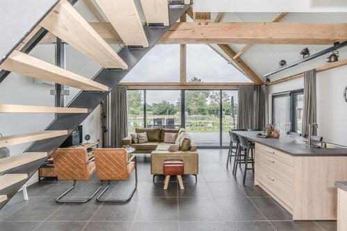 Holiday Home in Netherlands with Pond View