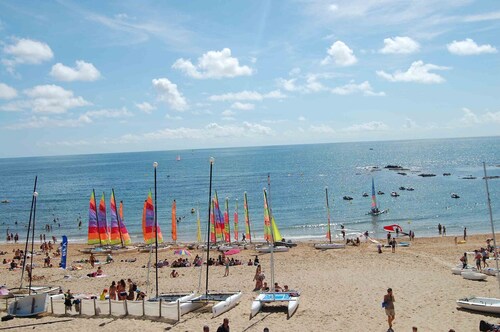 En Bord de Mer, vue et Accès Direct à la Plage