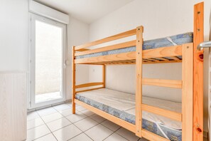 2 多间卧室、熨斗/熨衣板、免费 WiFi