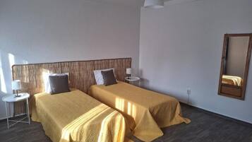 3 habitaciones, wifi y ropa de cama