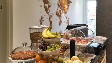 Daily buffet breakfast (EUR 12 per person)