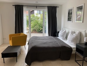 1 chambre, fer et planche Ă repasser, Wi-Fi, draps fournis