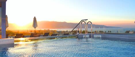 Indoor pool, a heated pool