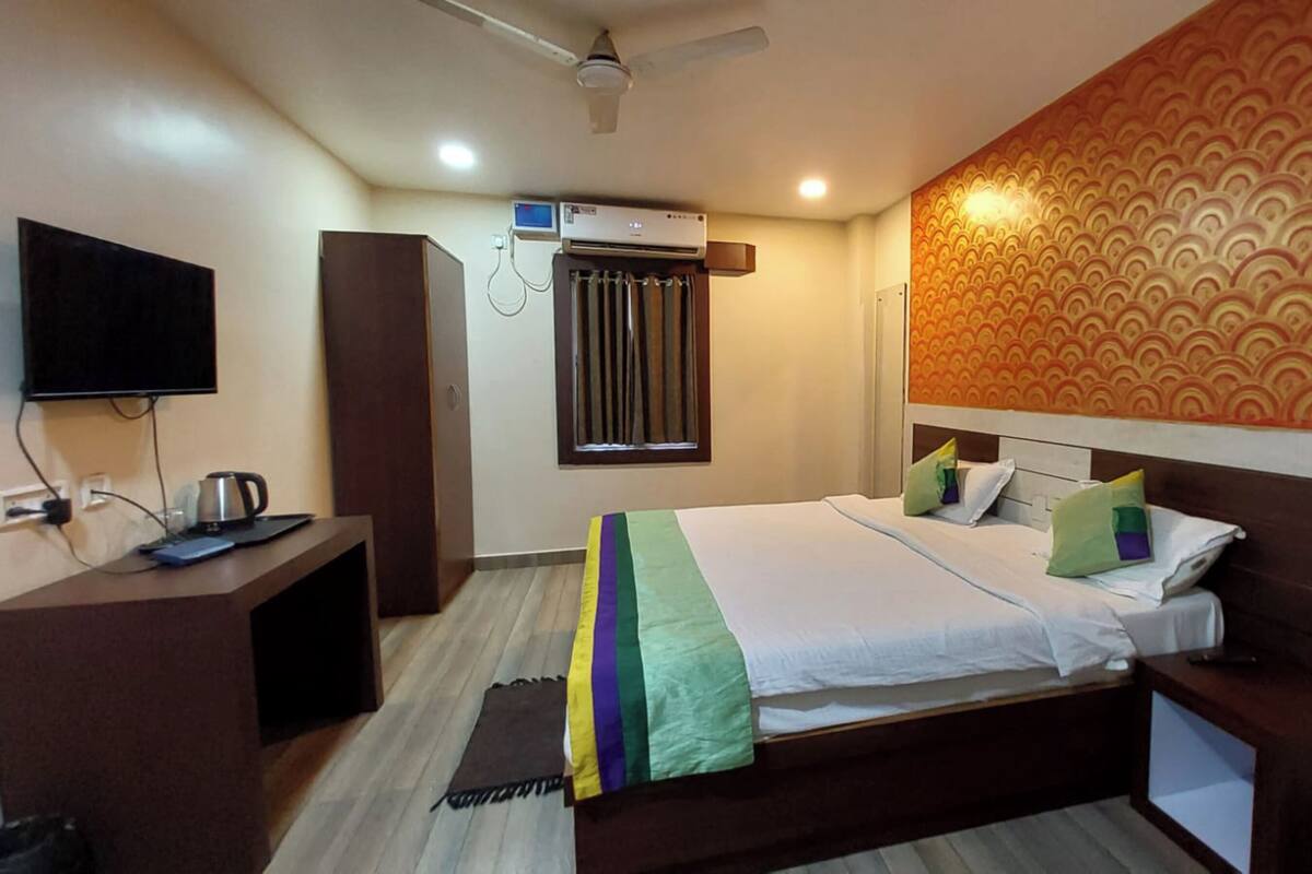 Quarto casal superior, vista para a cidade | Vista do quarto