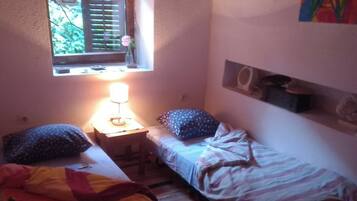 3 habitaciones, wifi y ropa de cama