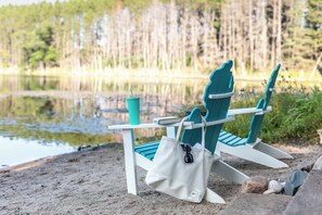 Liegestühle, Strandtücher