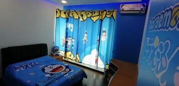 Deluxe Condo | 1 bilik tidur, Wi-fi percuma, cadar katil 