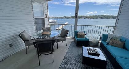 Lake of the Ozarks Condo with Main Channel Views - boat slip available