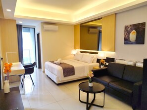 Phòng Suite có thiết kế đặc sắc | Màn/rèm cản sáng, phòng cách âm, bàn ủi/dụng cụ ủi quần áo 