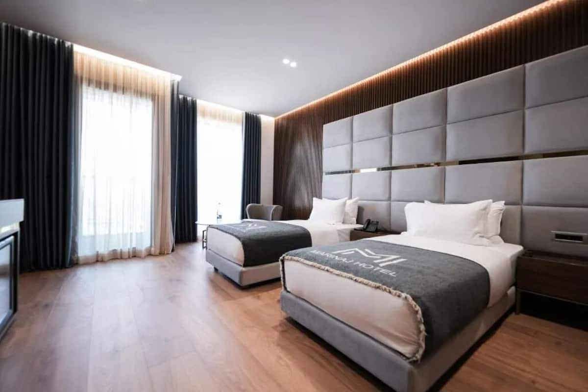 Chambre Deluxe avec lits jumeaux | 1 chambre, literie hypoallergénique, minibar, bureau