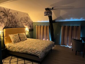 2 chambres, bureau, fer et planche à repasser, Wi-Fi gratuit