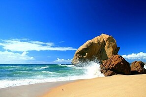 Beach nearby, beach towels