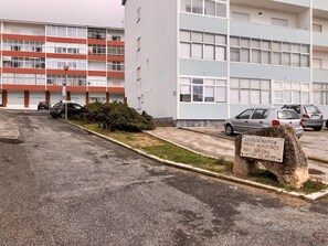 Parkering på området