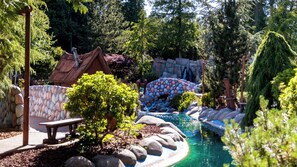 Indoor pool, a heated pool