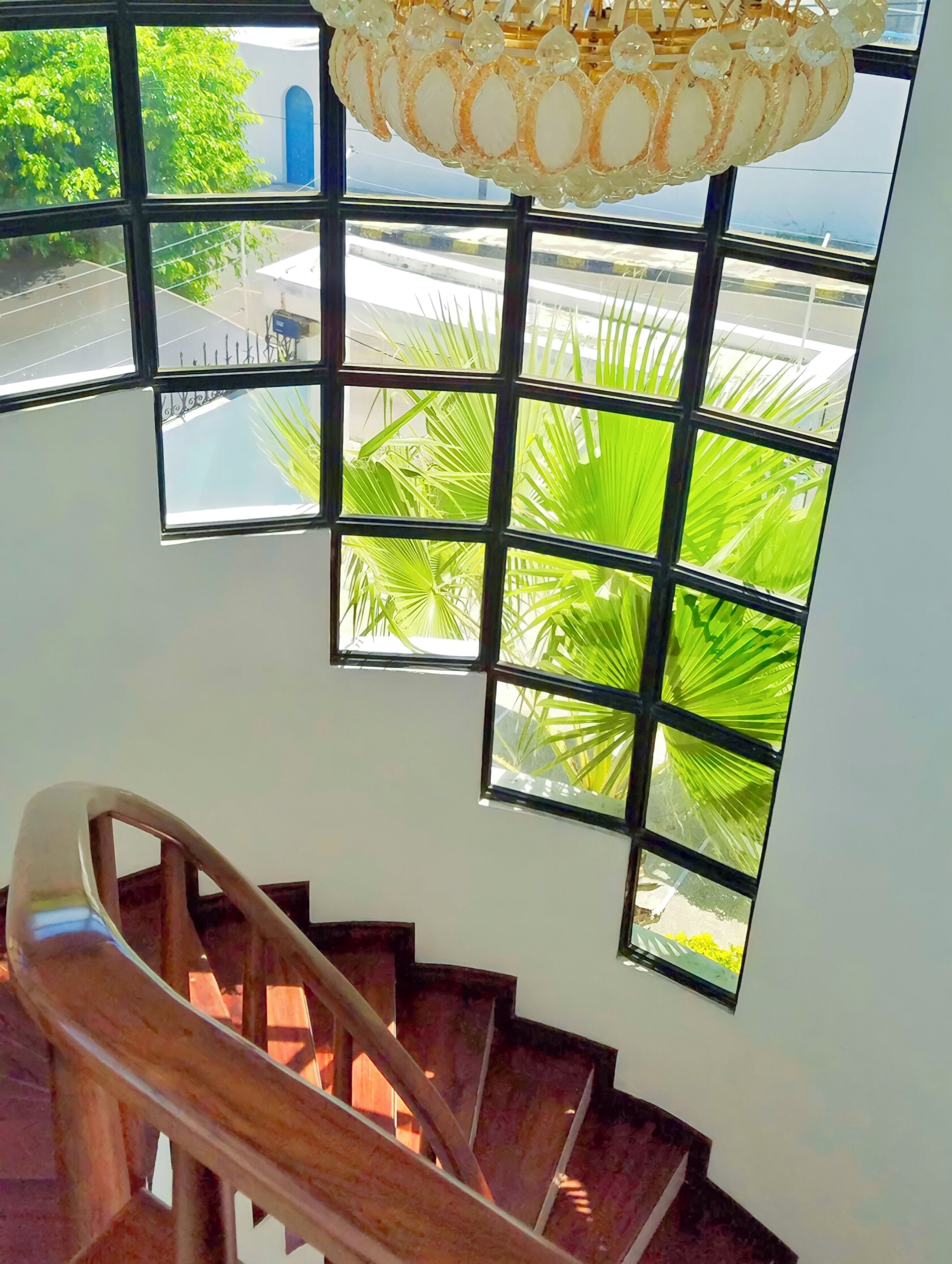 Majoituspaikan julkisivu