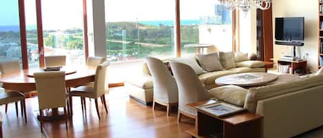 Smart TV, lettore DVD, libri, biblioteca musicale