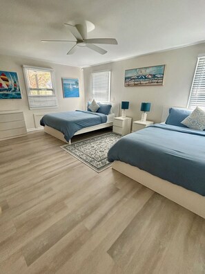 2 bedrooms, iron/ironing board, free WiFi, bed sheets