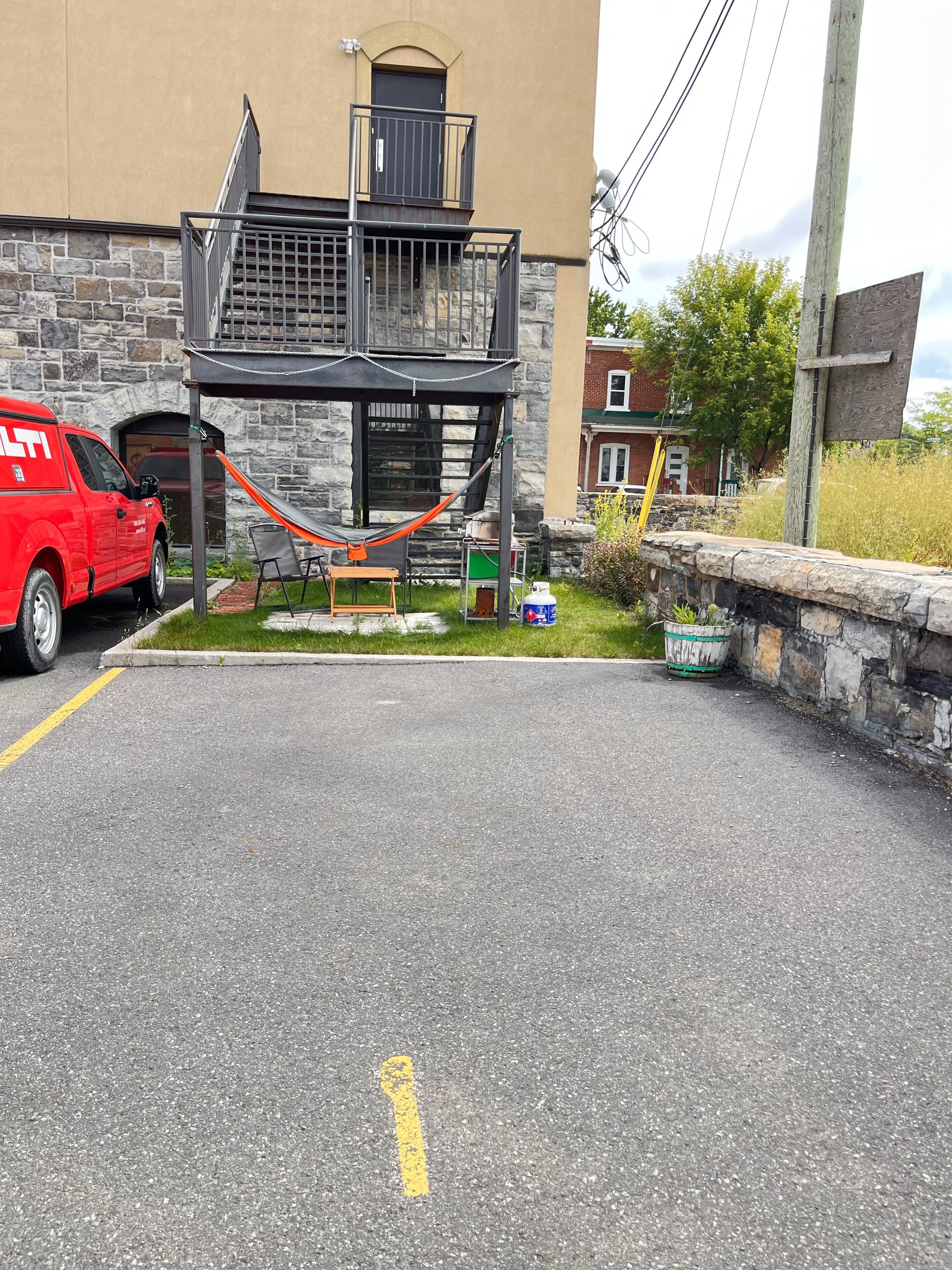 Overnattingsstedets uteområder